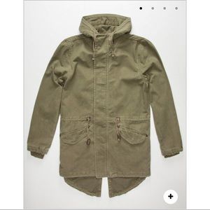 Charles & A Half Fishtail Parka - size Small